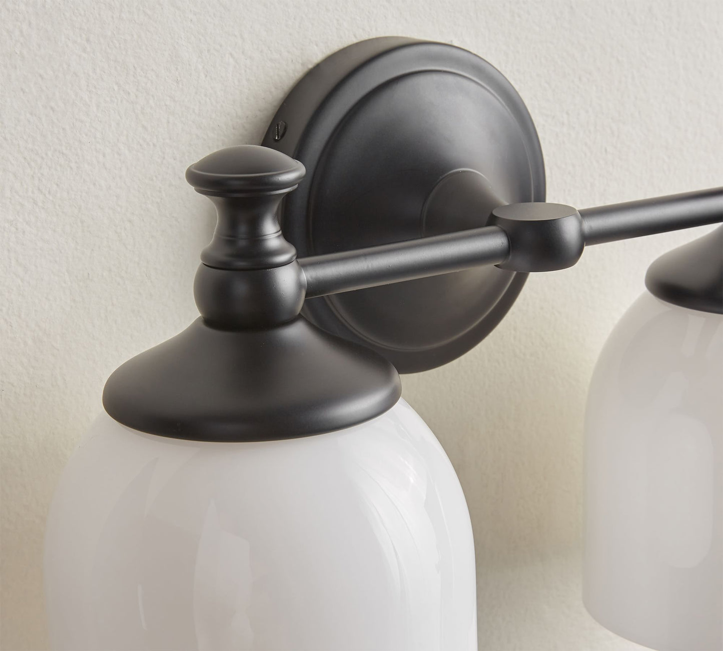 Lumen Wandlamp Moderne Minimalistische Korte Arm in Chroom Metaal Glas
