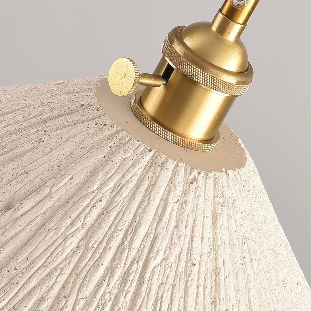 Kirae Textured Pendant Lights Cement