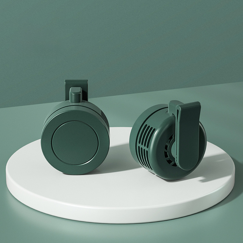 BreezeGo™ | Mini-Ventilator – Clip, 3 standen, stil & oplaadbaar