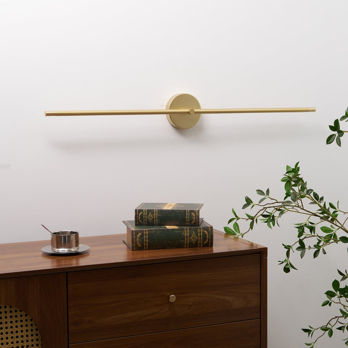 Wandlamp Minimalistisch Lineaire Stang Dubbel Eind Accent Moderne Stijl