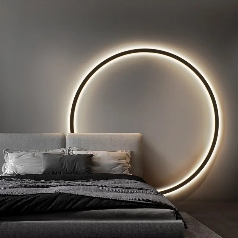 LumaNova Ronde Wandlamp Met Zachte Moderne Gloei-effect