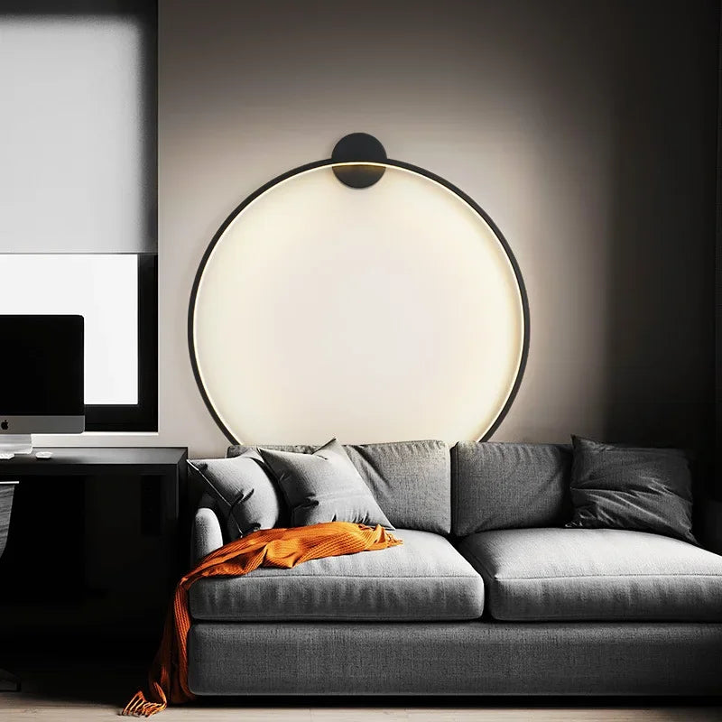 LumaNova Ronde Wandlamp Met Zachte Moderne Gloei-effect