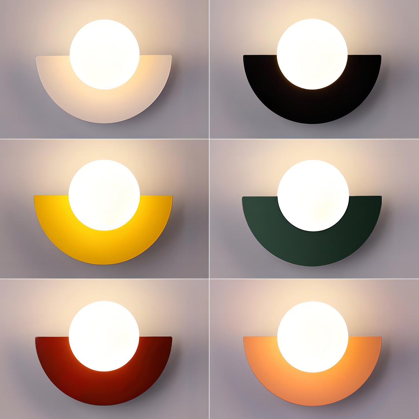 Novara Halve Maan Wandlamp | Orntli