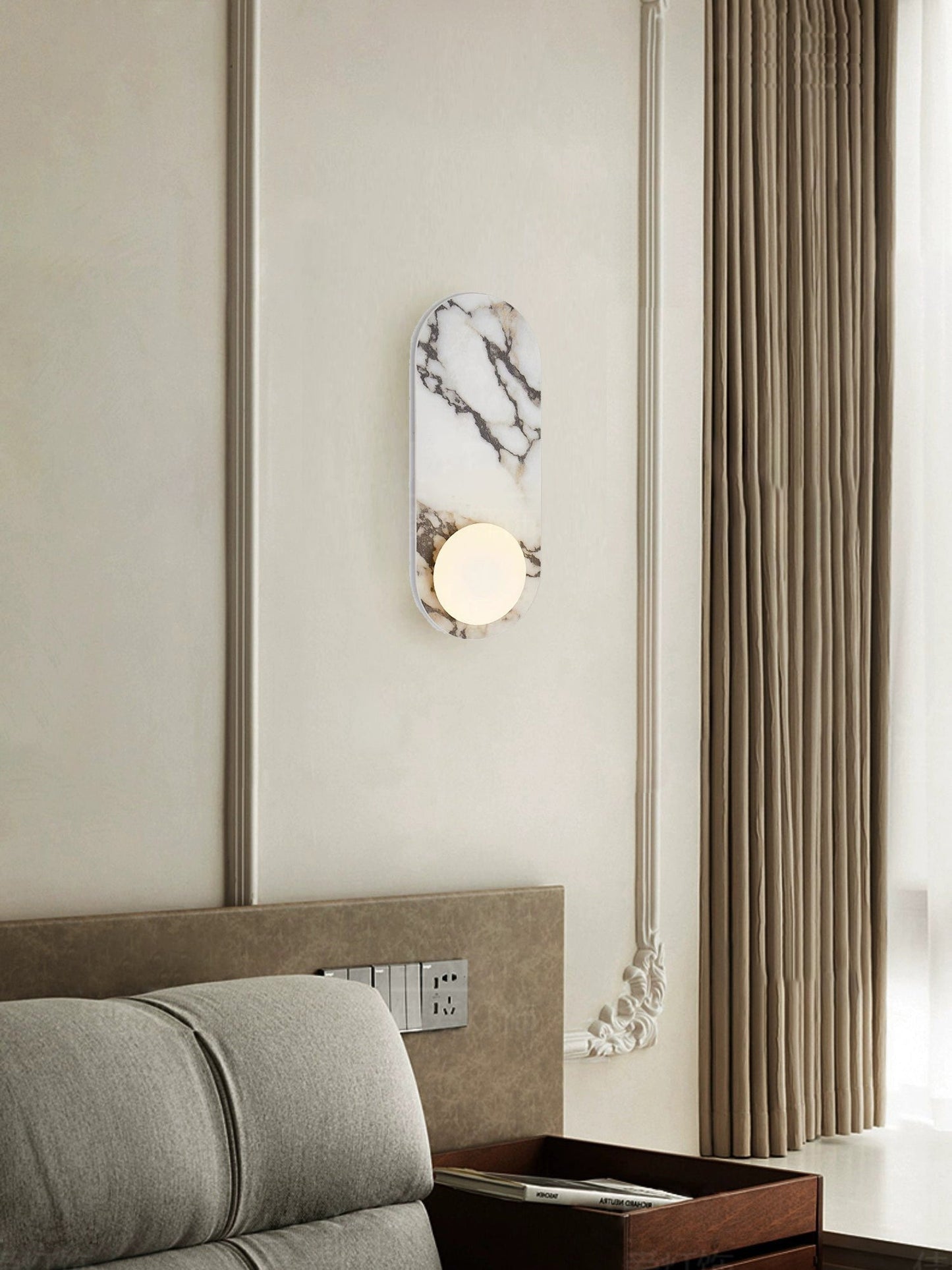 Domil Wandlamp van Marmer