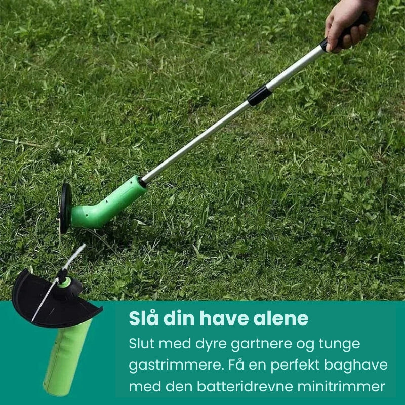 TrimmerPro - Mini draadloze grasmaaier voor effectieve gazononderhoud