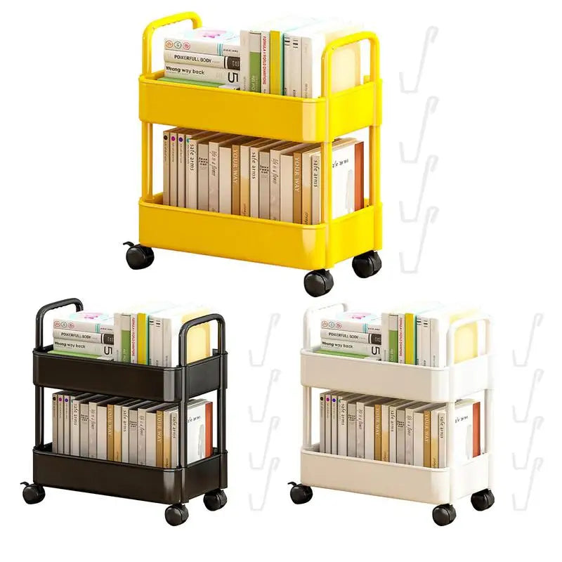 Skanto | BookRacer – Mobiele boekenwagen met 2 planken