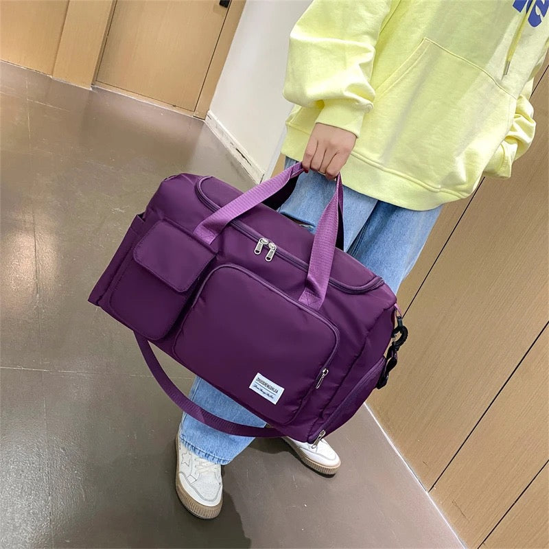 Multi-Tassen Reisetasche, Sport- en Gymnastiek-Duffle met aparte schoenenvak