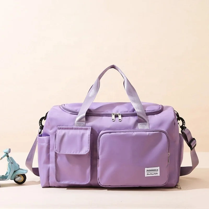 Multi-Tassen Reisetasche, Sport- en Gymnastiek-Duffle met aparte schoenenvak
