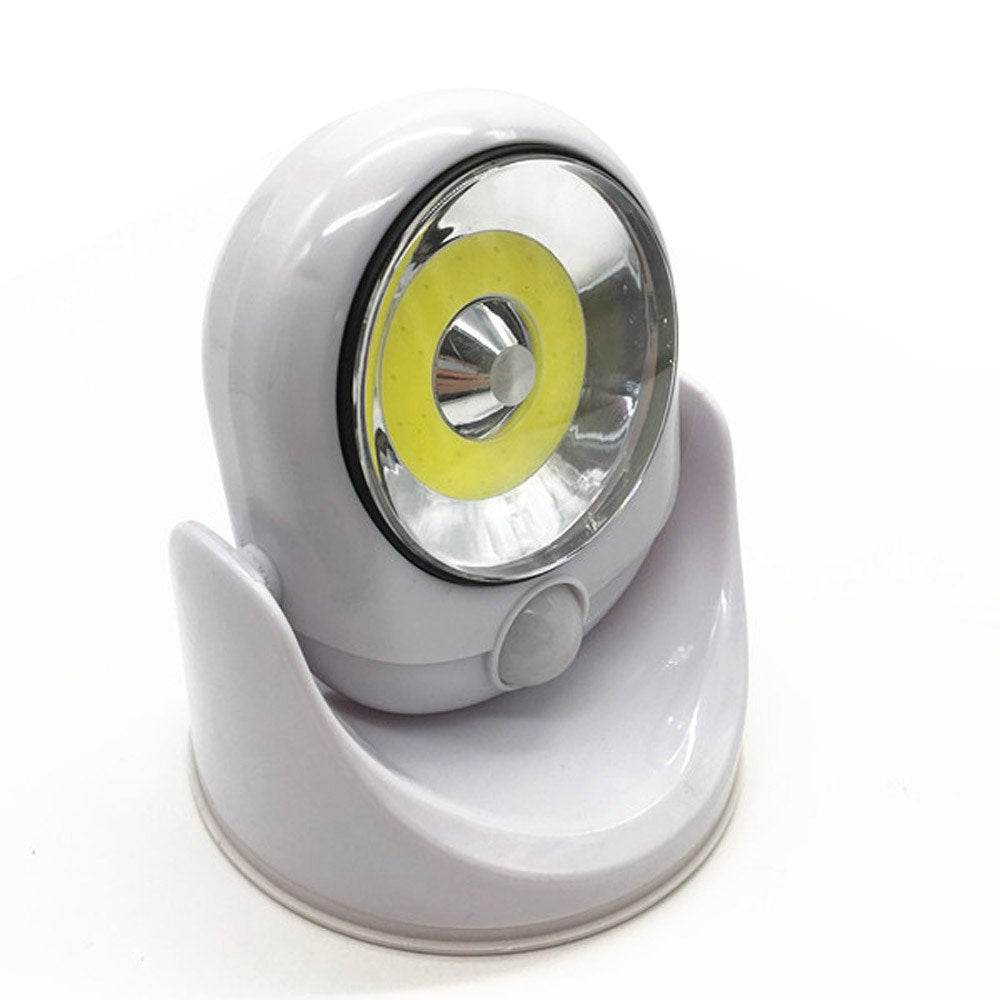 LUXWÄCHTER LED-veiligheidslamp | Met bewegingssensor en timer | Draadloos en weerbestendig | 450 lumen