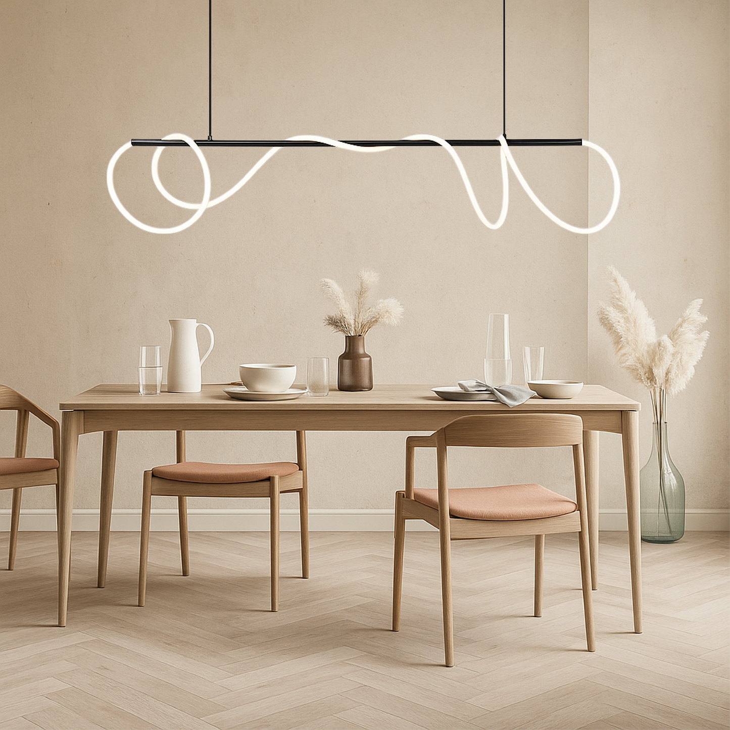 Lineaire LED Keuken Eiland Hanglamp