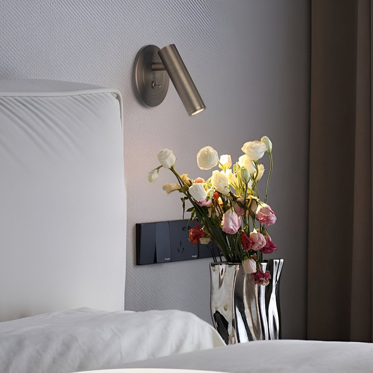 Noordse Aluminium Lampenkap Scottie LED Wandlamp