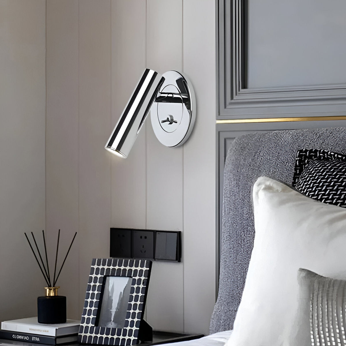 Noordse Aluminium Lampenkap Scottie LED Wandlamp