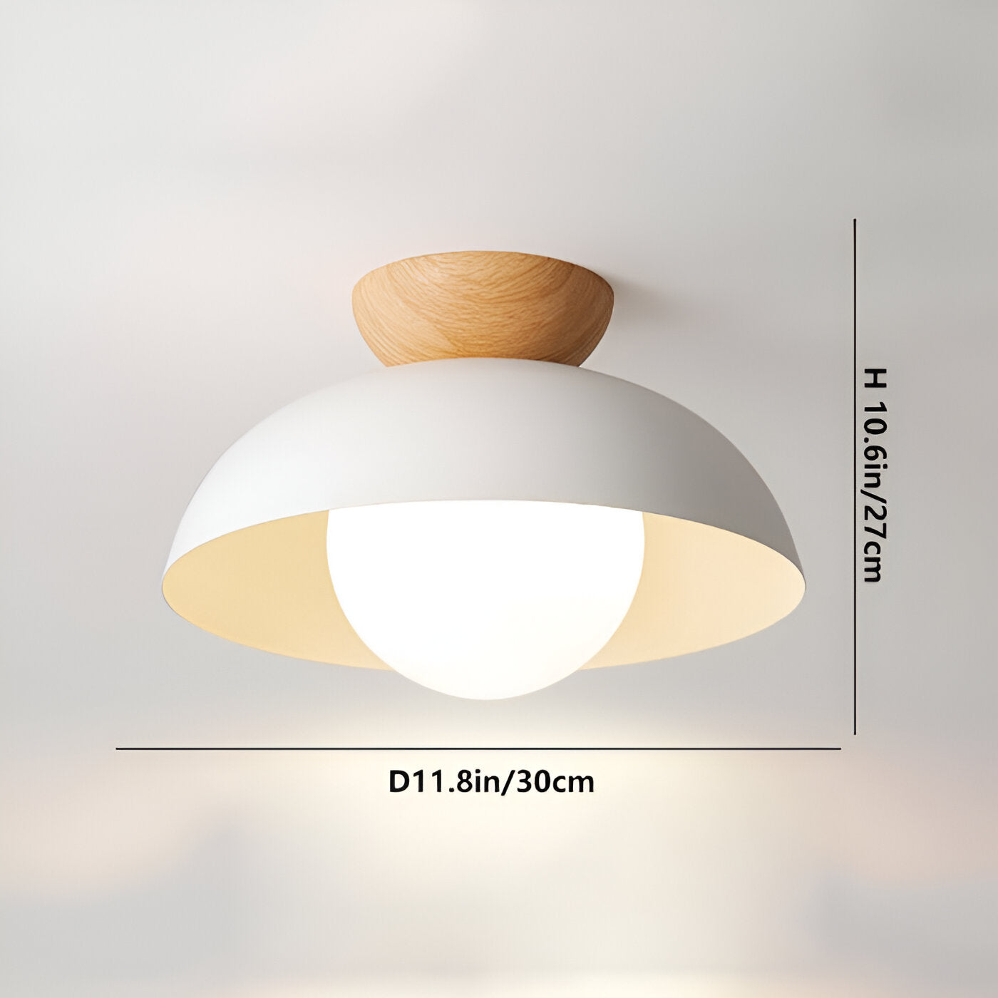 Cirella - Minimalistische Nordic LED Plafondlamp