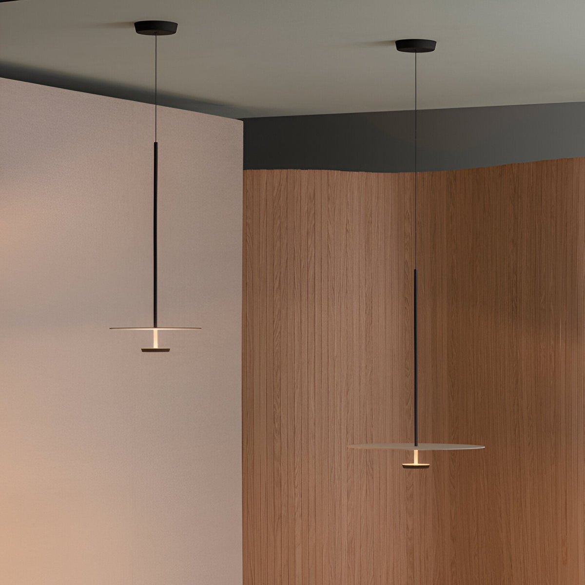 Nordic Minimalist LED Ronde Schijf Hanglamp