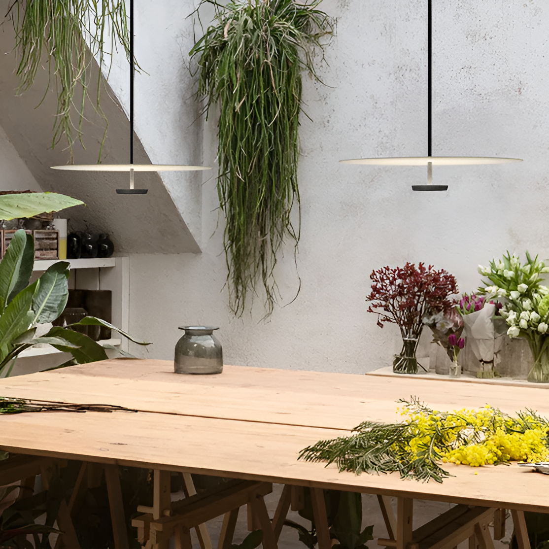 Nordic Minimalist LED Ronde Schijf Hanglamp
