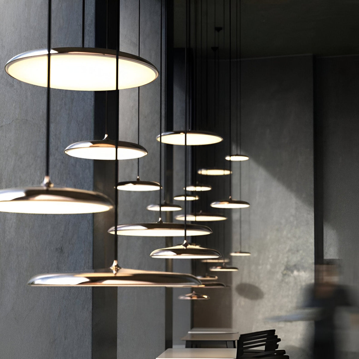 Noordse Moderne Vliegende Schotel Hanglamp