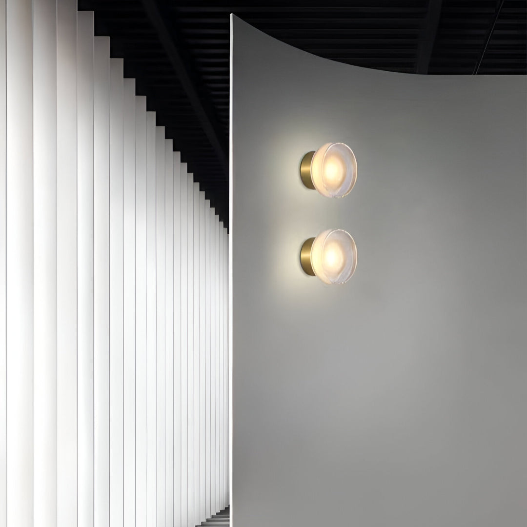 Aurel Nordic Frosted Acryl Wandlamp