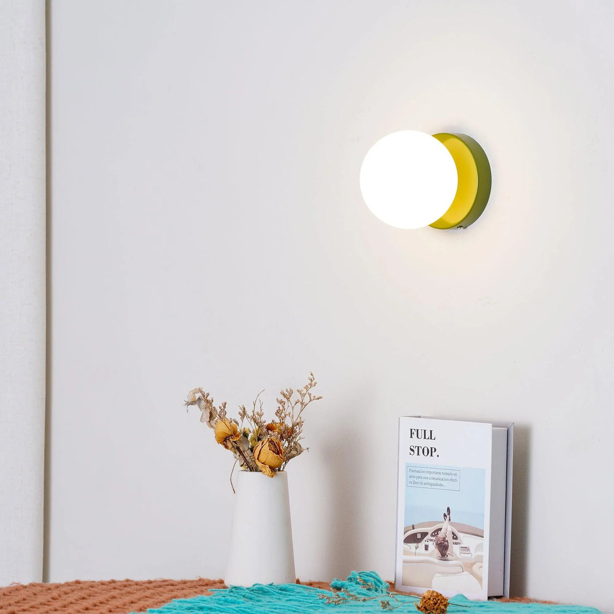 Nordic Rounded Macaron Minimalistische Wandlamp