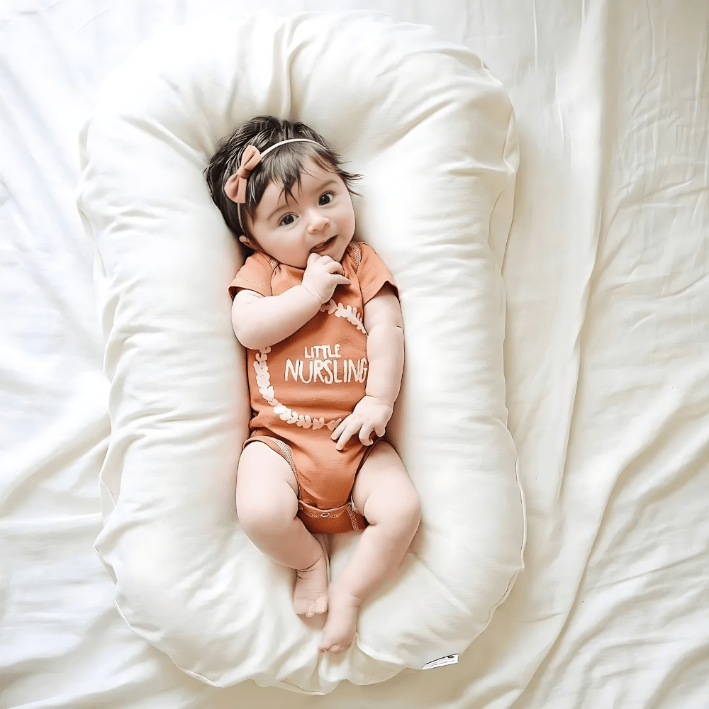 DREAMNEST – Zacht baby slaapkussen met zachte ondersteuning voor comfortabele rust