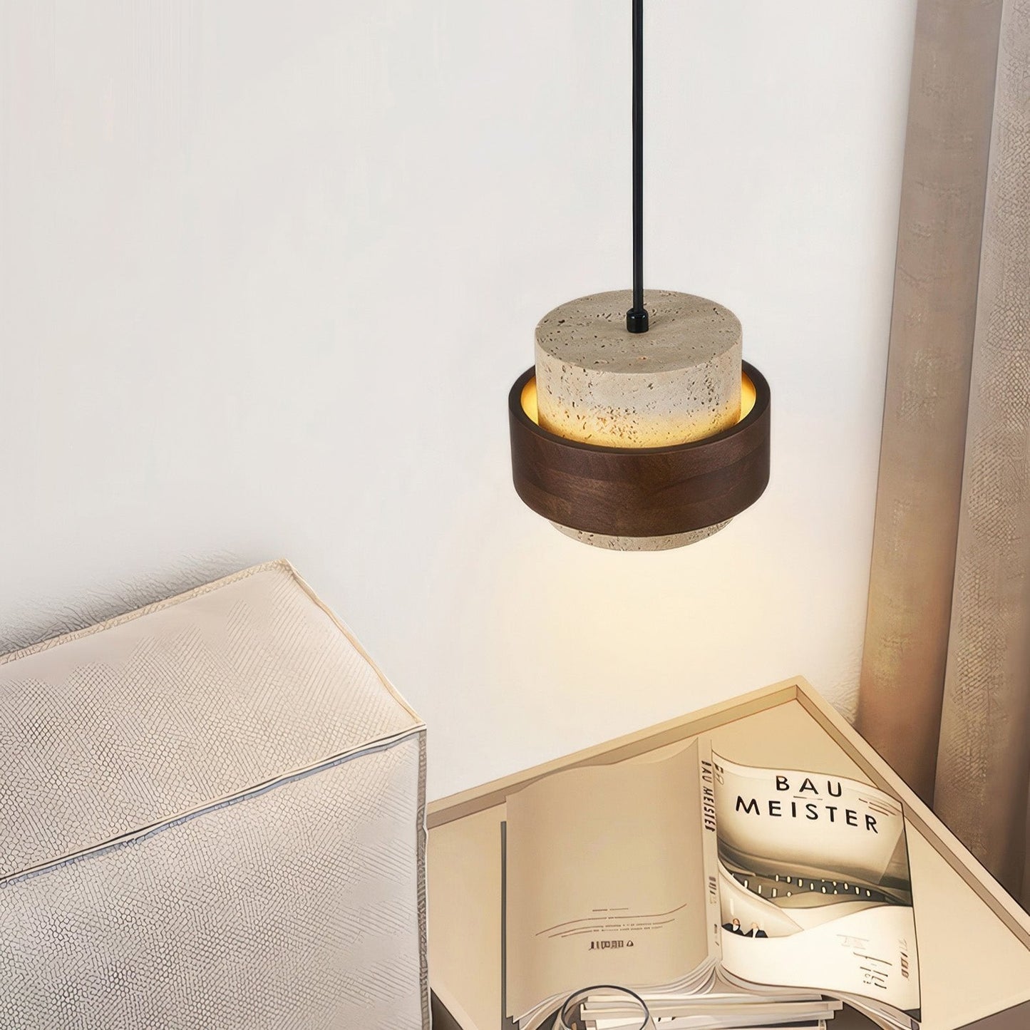 Ascend Retro Steen Wabi-Sabi Hanglamp