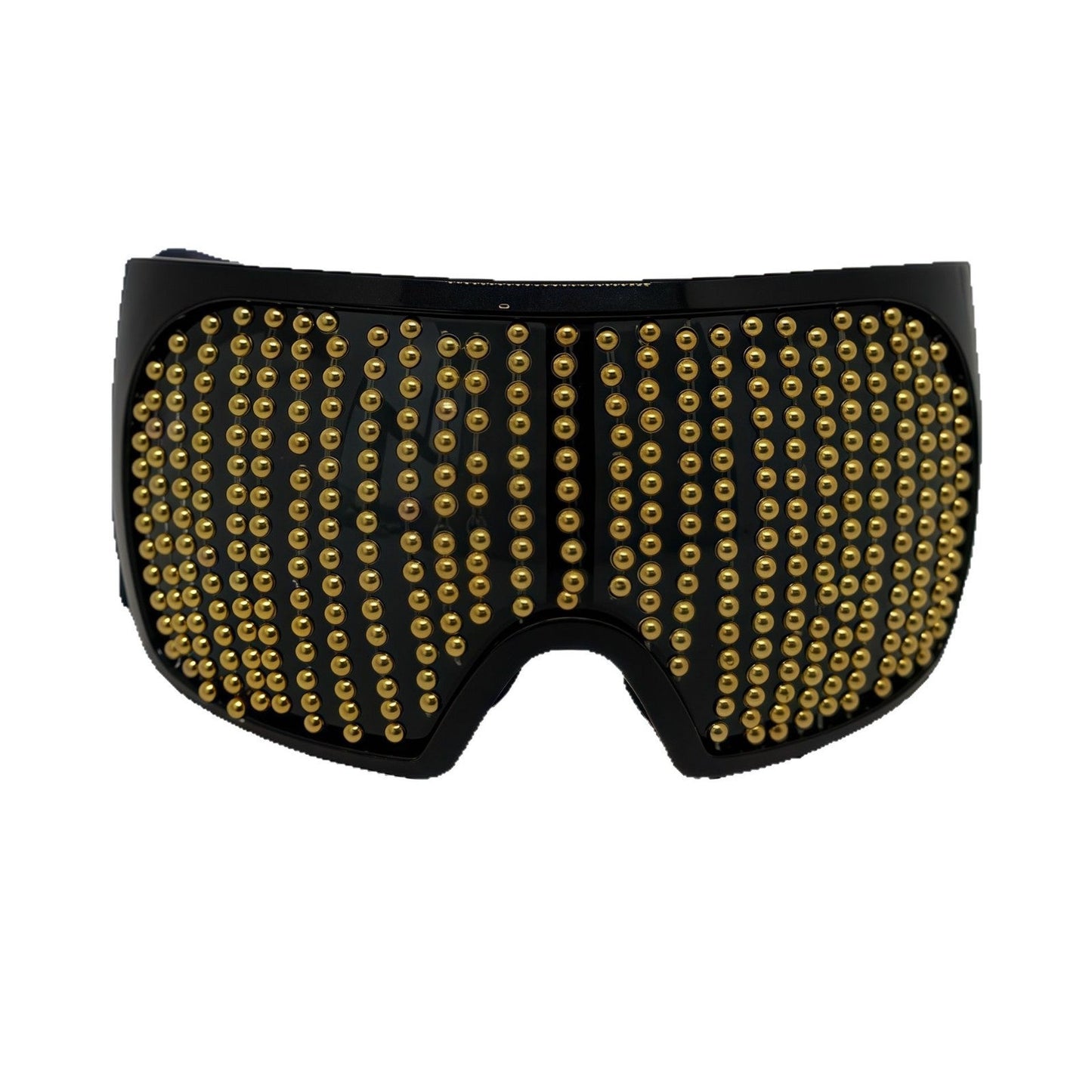 Dames modieuze skibril met strass-bezette frame Brehn