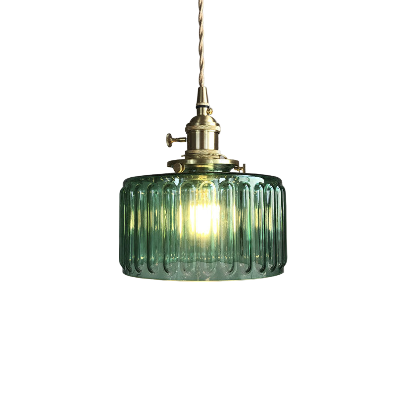 Celeste Glas Vintage Gloed Hanglamp