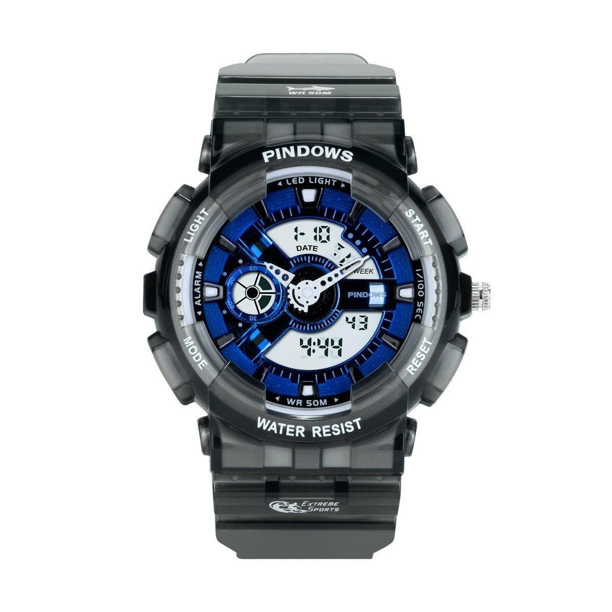 Bolendo Chrono | Sport Digitale Horloge voor Mannen Schokbestendig en Waterdicht