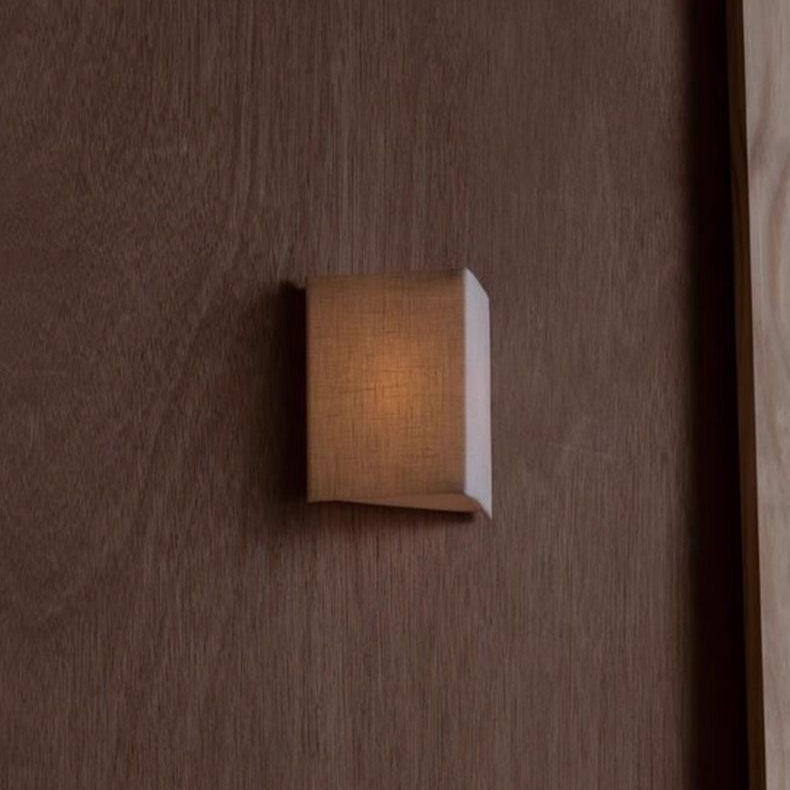 Zenform Glow Japanse Wabi-Sabi Stoffen Wandlamp