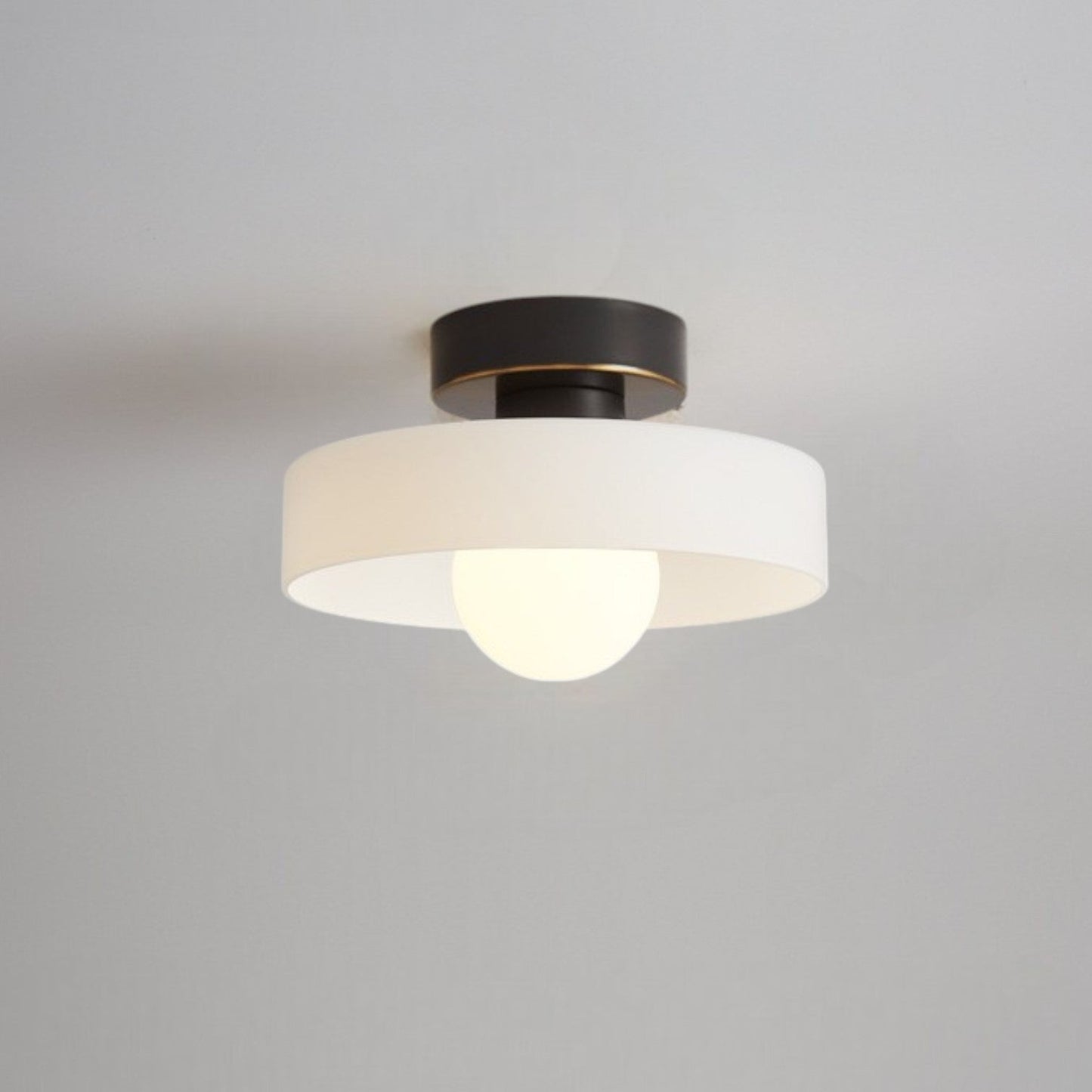 Bauhaus Glas LED Plafondlamp 1-Licht