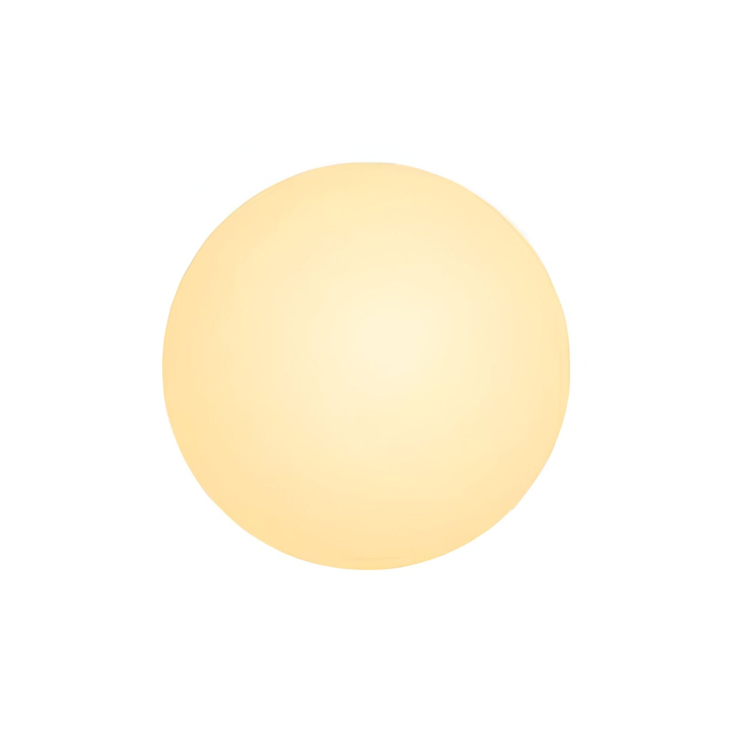Minimalistische Ronde Glazen Wandlamp LED 1-Licht