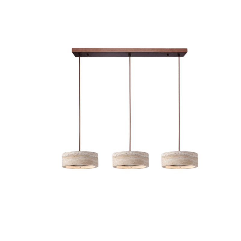 Wabi Sabi Stijl Travertijn Steen Hanglamp