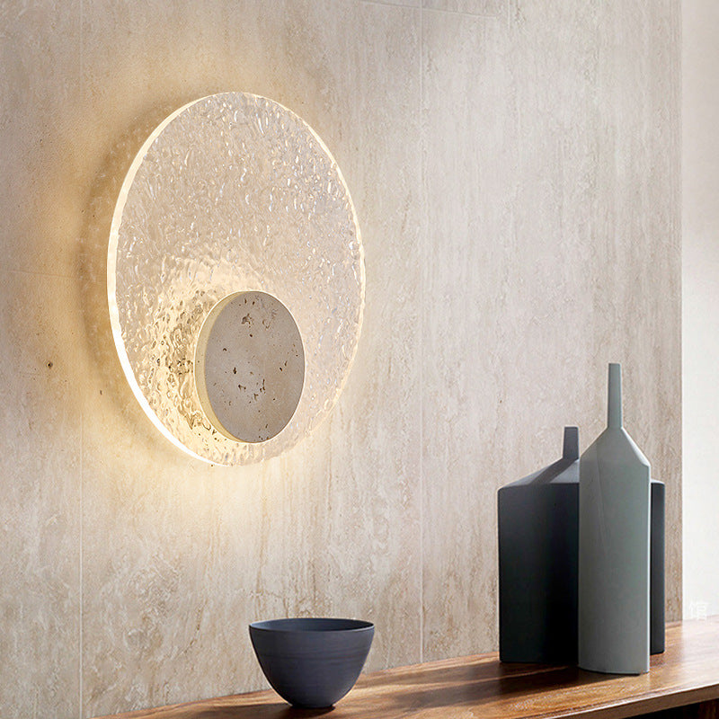 Moderne Acryl Travertijn Creatieve Wandlamp
