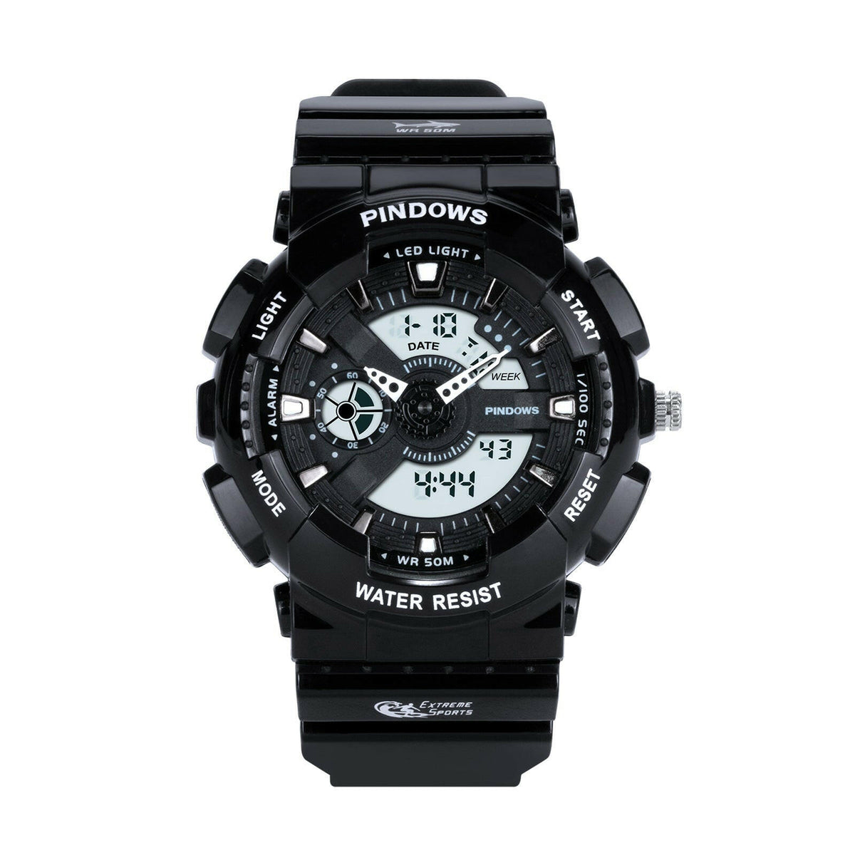 Bolendo Chrono | Sport Digitale Horloge voor Mannen Schokbestendig en Waterdicht