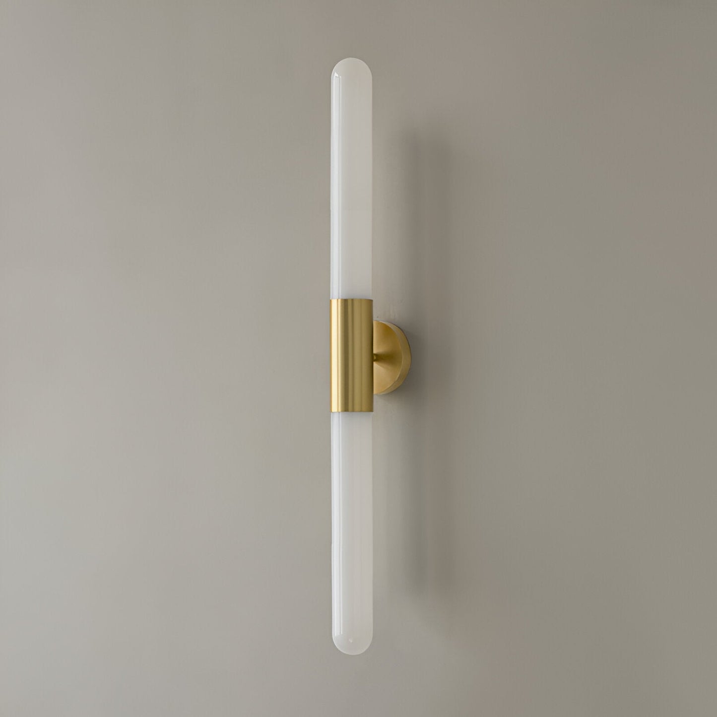 Noordse Watergolven Glas Messing Wandlamp LED 1-Licht