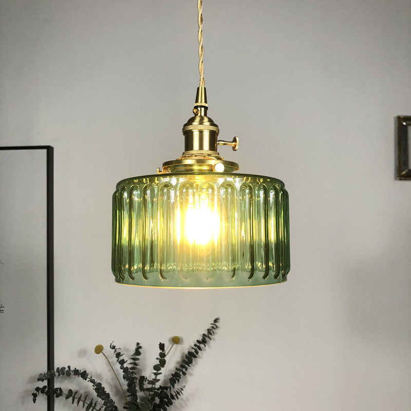 Celeste Glas Vintage Gloed Hanglamp