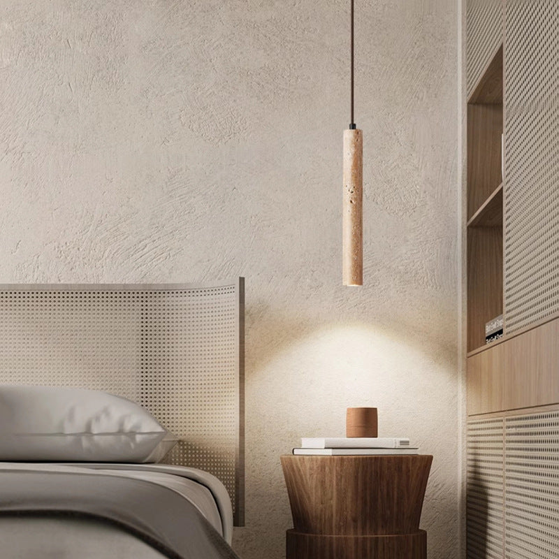 Travertine Minimalistische Lange Lijn Plafondlamp