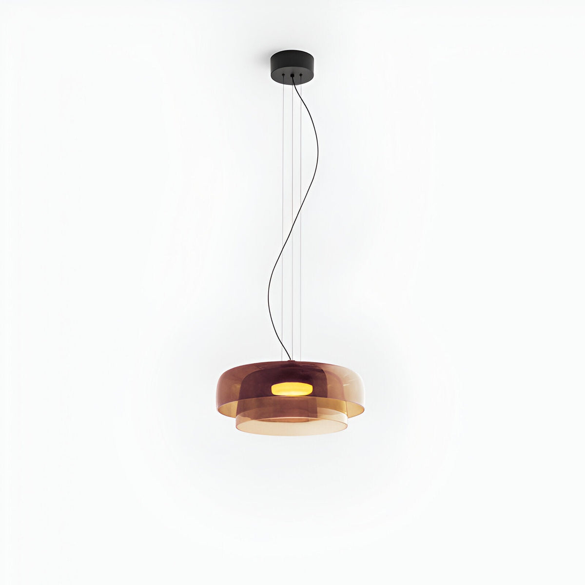 Noordse Hemelse Glazen Hanglamp