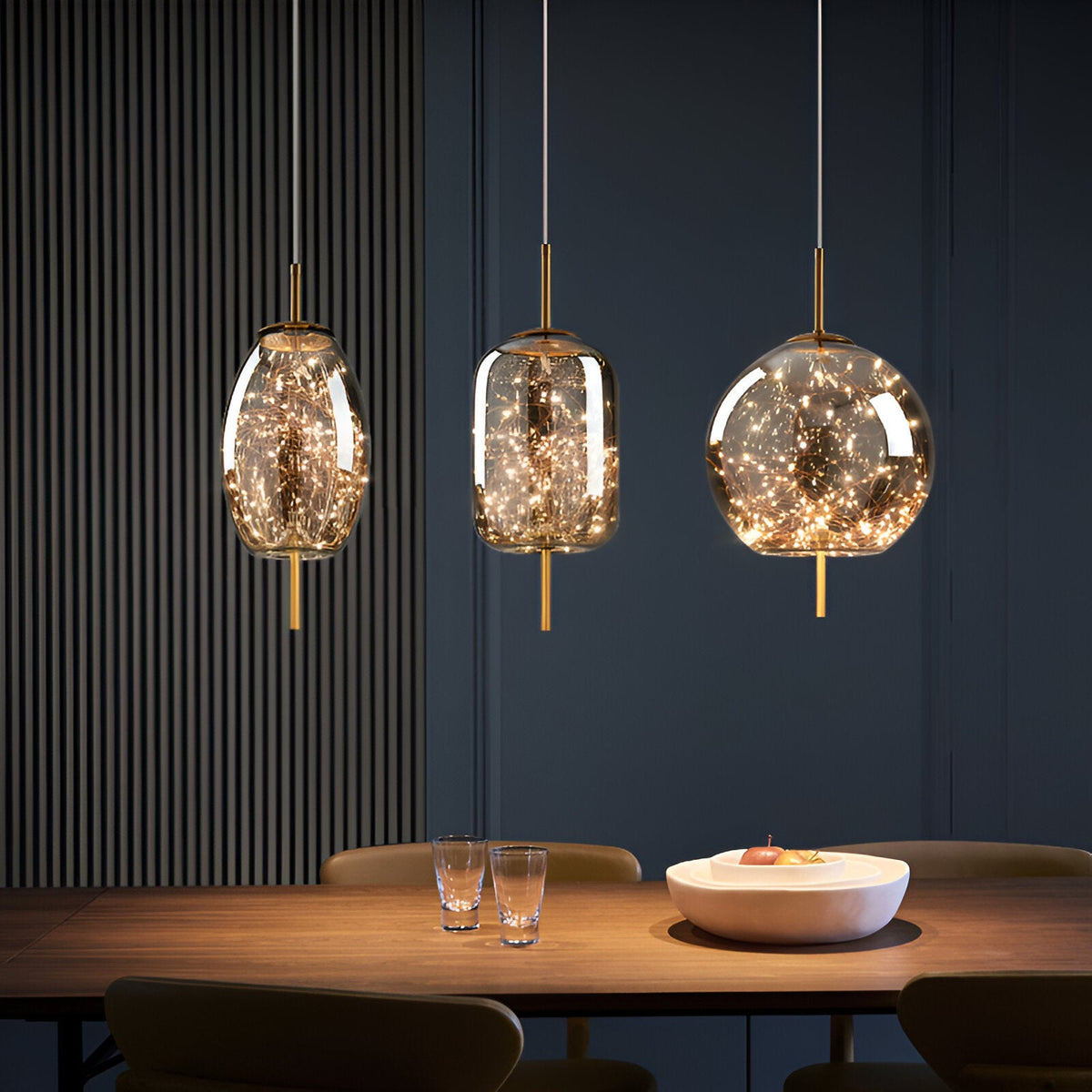 Nordic Luxe Moderne Glazen Hanglamp