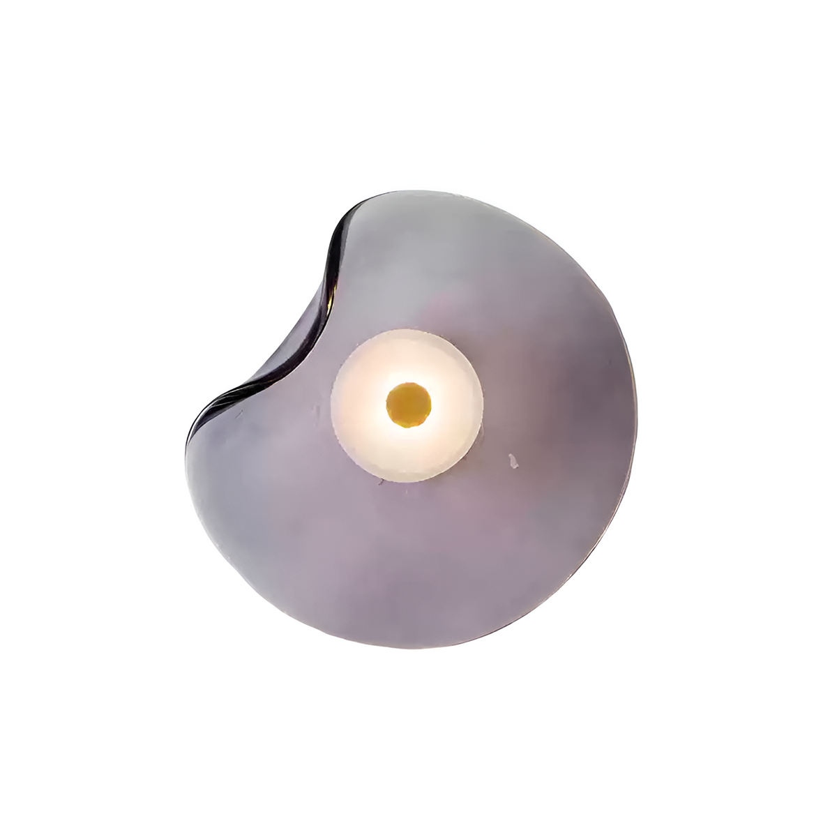 Nordic Gebogen Glas Japandi Stijl Glas LED Wandlamp