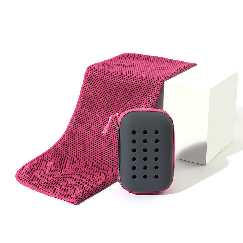 Dames Koelend Microvezel Handdoek met Opbergcase