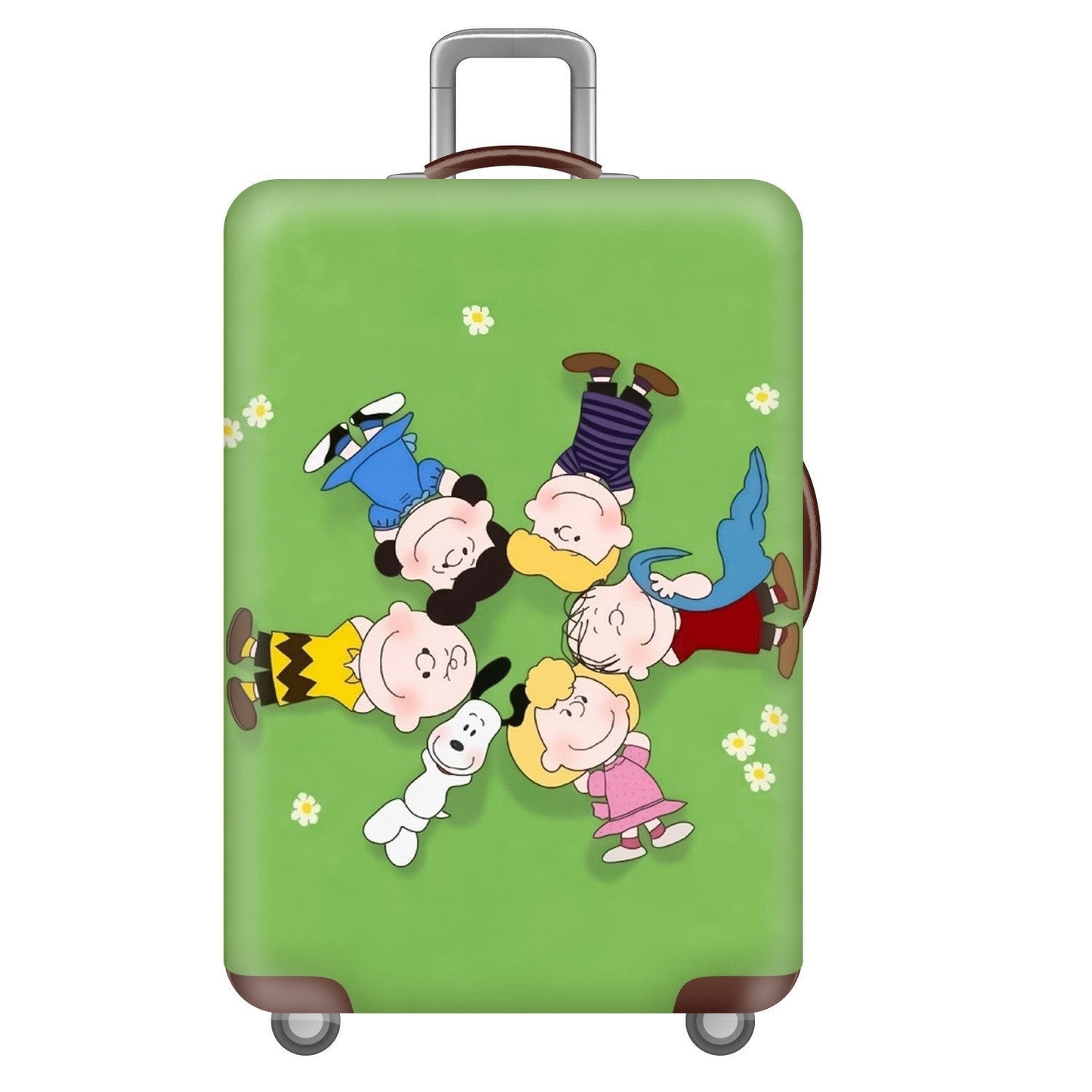 Unisex Hardcase Reis Koffer met Speelse Snoopy Motief