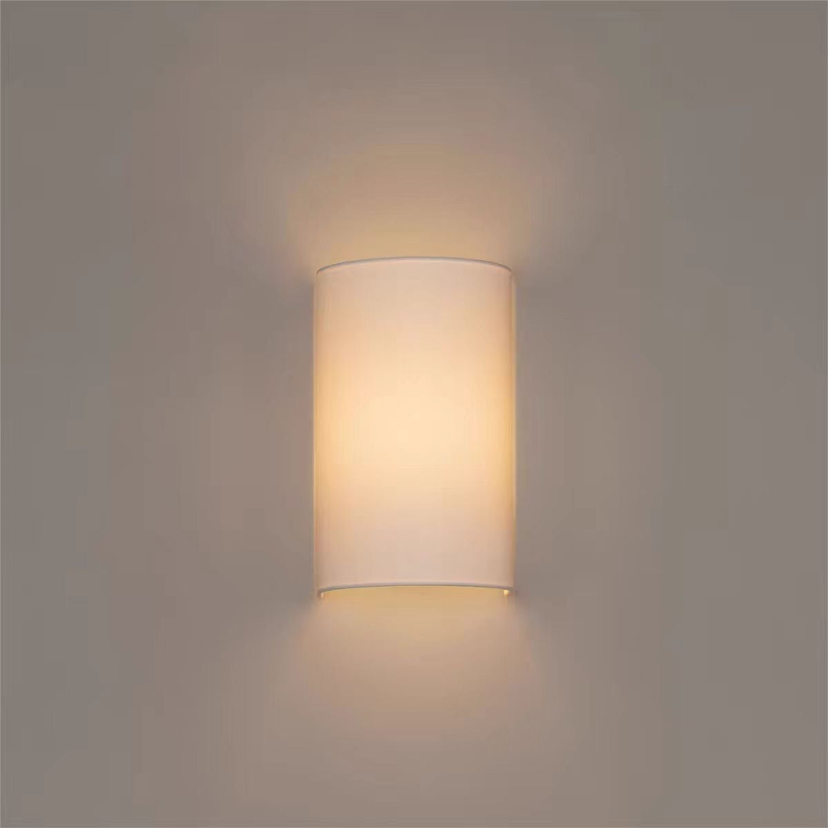 Zenform Glow Japanse Wabi-Sabi Stoffen Wandlamp