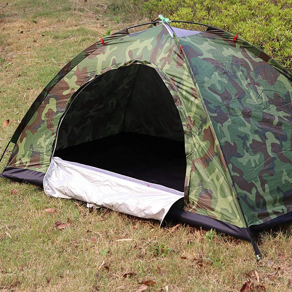Unisex Draagbaar Campingtent met Camouflagepatroon van Brehn