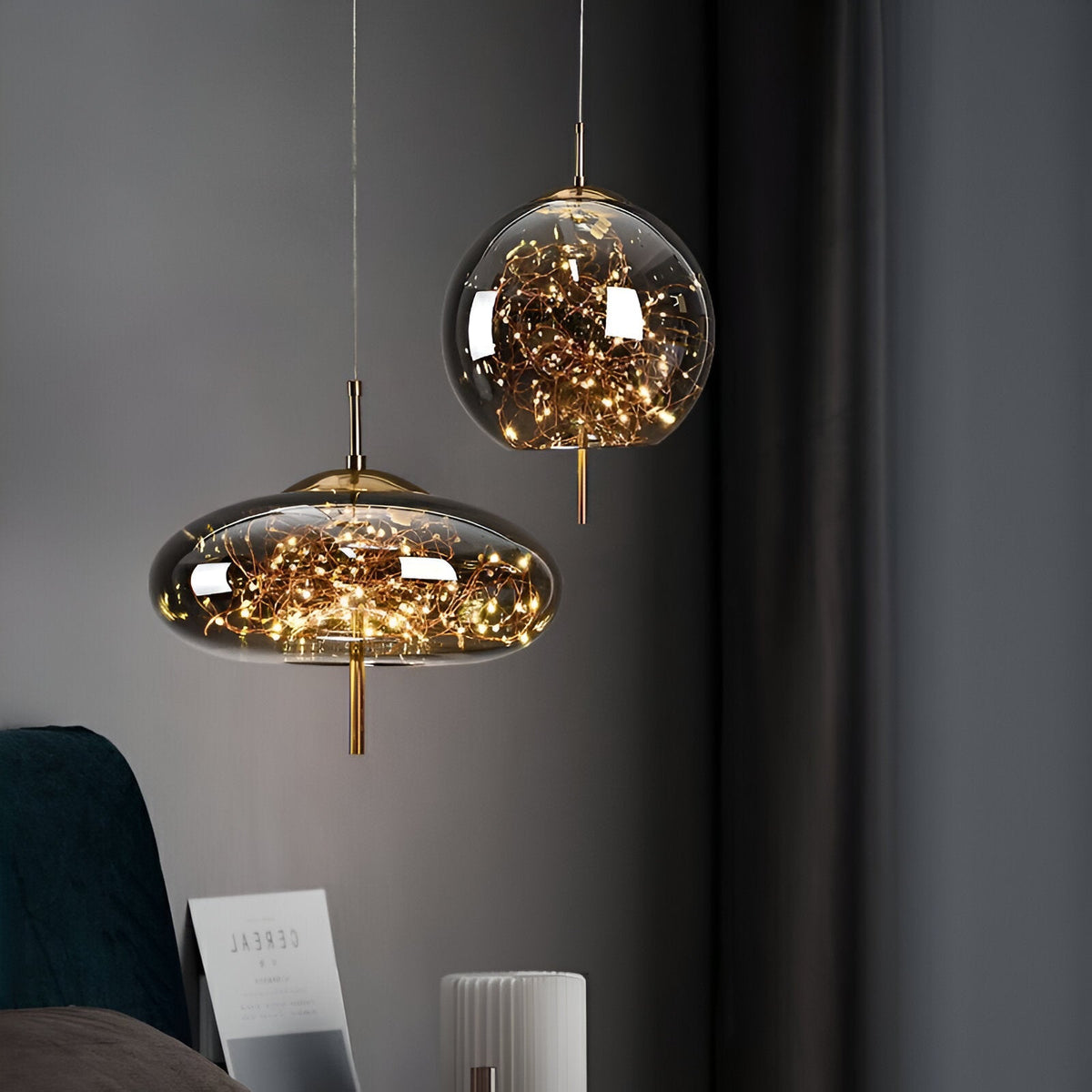 Nordic Luxe Moderne Glazen Hanglamp