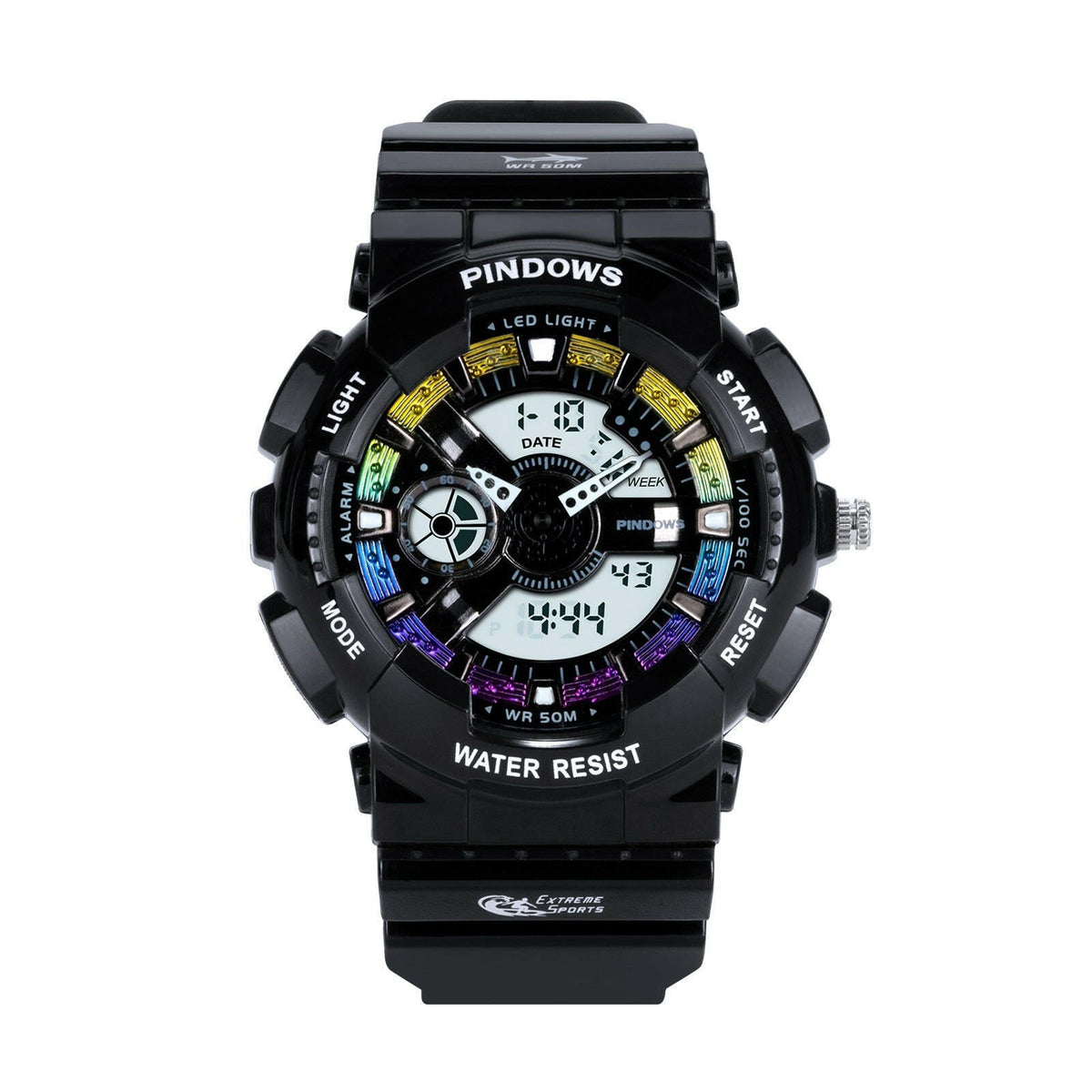 Bolendo Chrono | Sport Digitale Horloge voor Mannen Schokbestendig en Waterdicht
