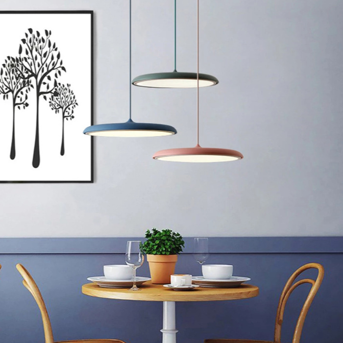 Nordic Glow LED Hanglamp – Strak Scandinavisch Lichtontwerp