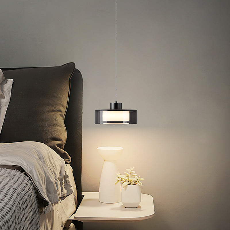 Moderne Italiaanse Rookglas Hanglamp
