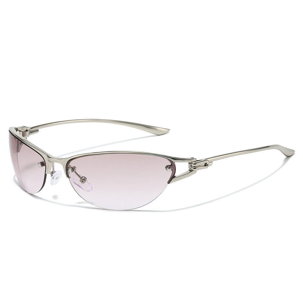 Tijdloze Chic Shield Zonnebrillen