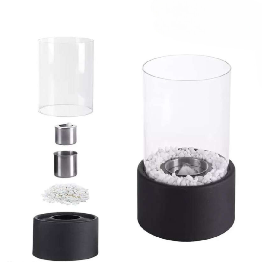 Lumora Classic Olielamp Met Open Vlam Voor Woonkamers