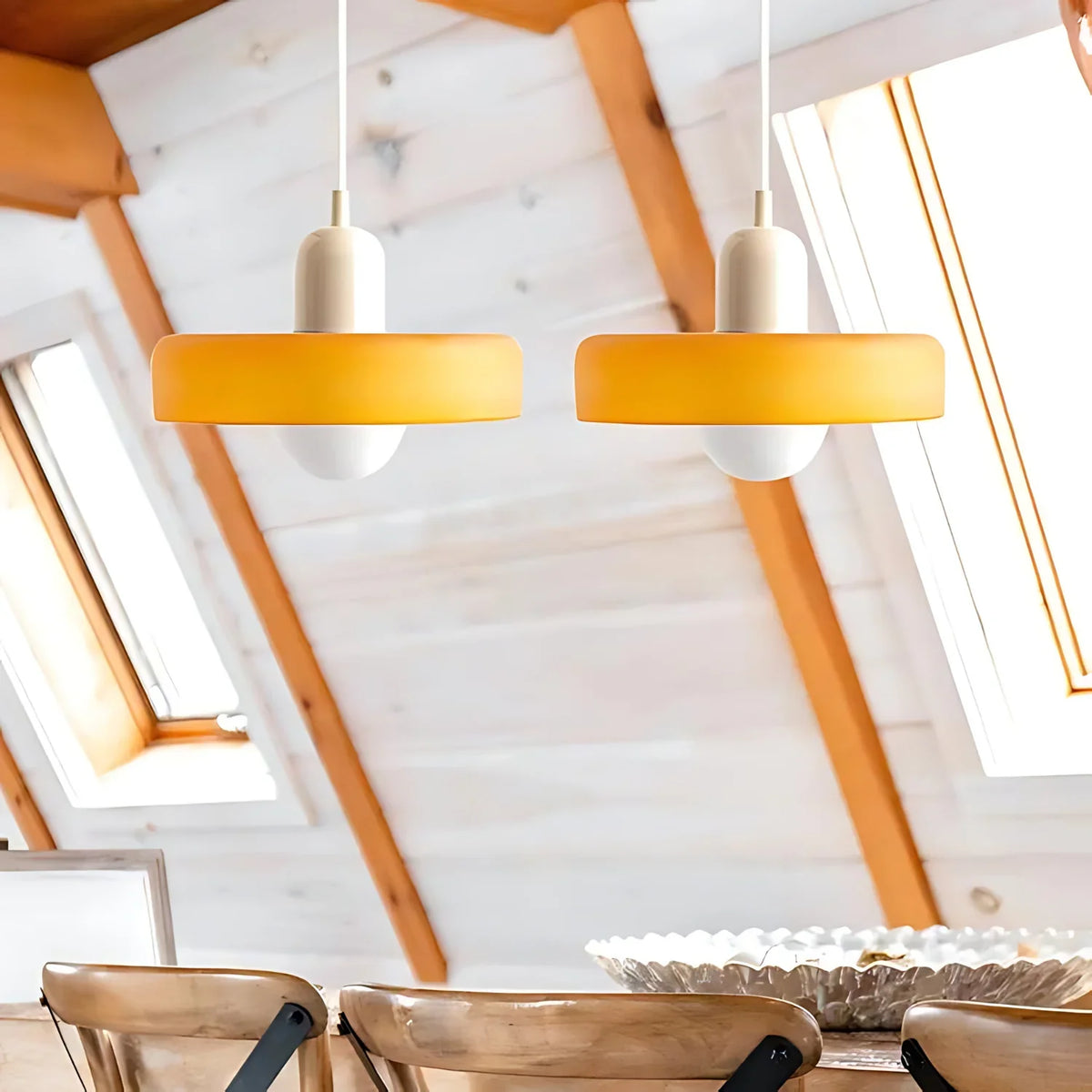 Luminous Halo Moderne Glazen Hanglamp